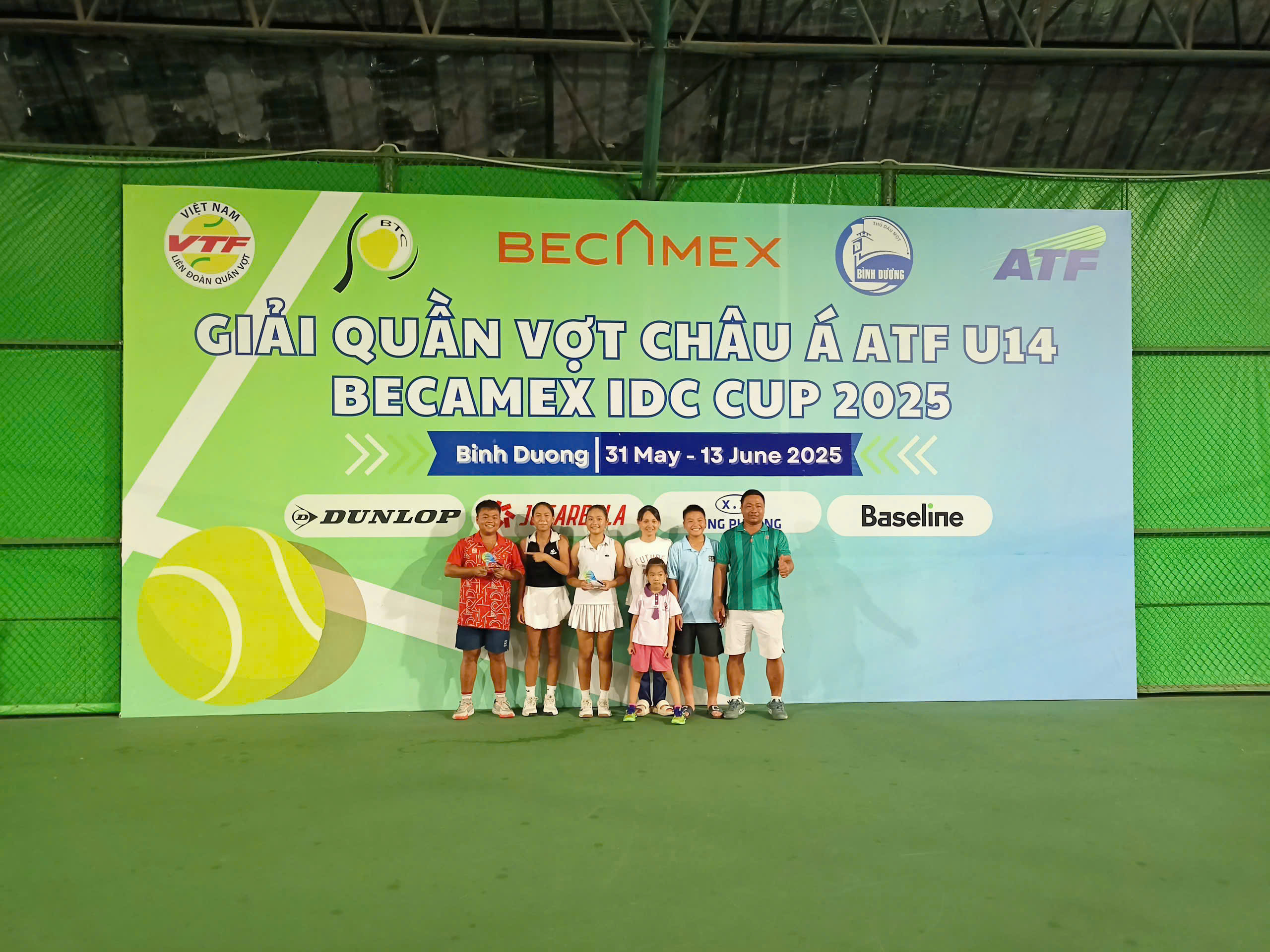 Tennis Training Session
